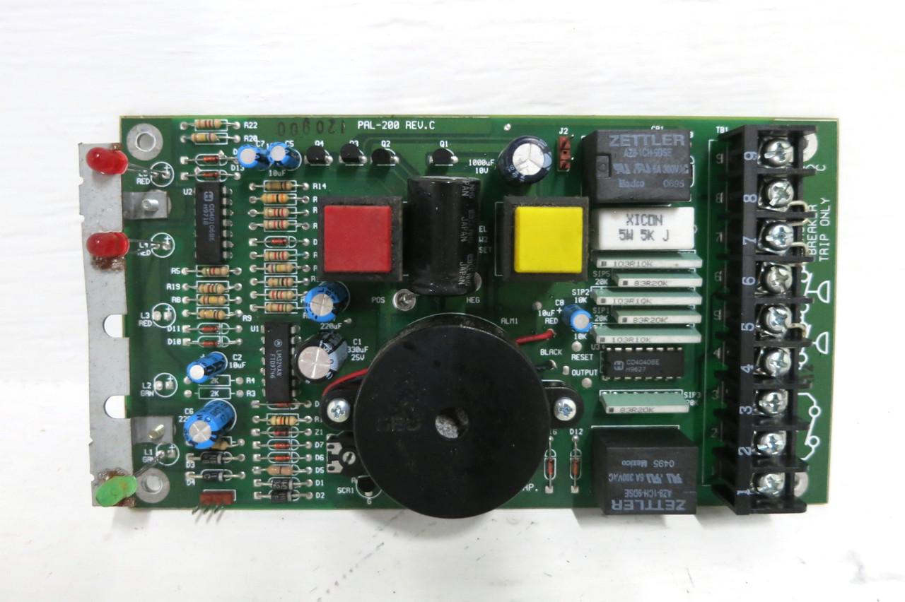 Image of Mechanical Ingenuity PAL-200 Rev C Pre-Lert Chiller Pressure Alarm Board PAL200