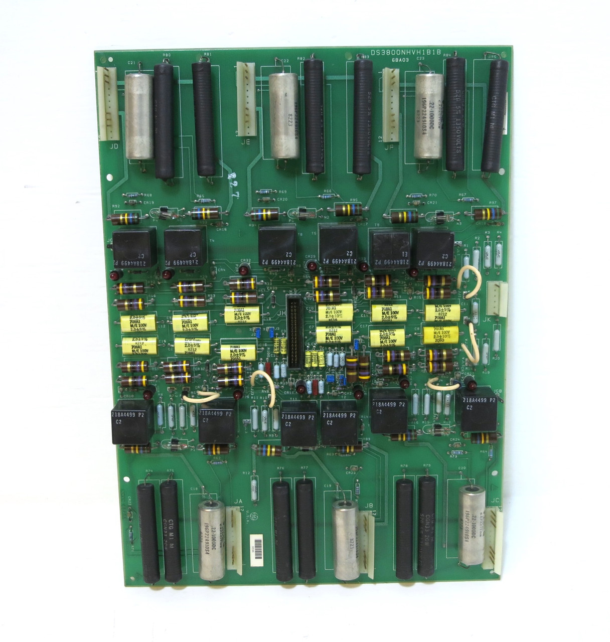 Image of GE DS3800NHVH1B1B Mark IV Turbine Control Siltron Board PLC Drive Card DS3800