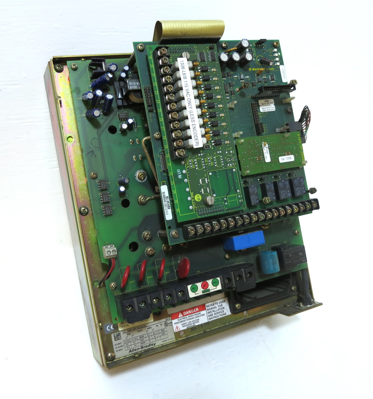 Allen Bradley 1336F-BRF150-AN-EN AC VS Drive 15 HP 480V AB Force 1336FBRF150 A (DW2924-3)