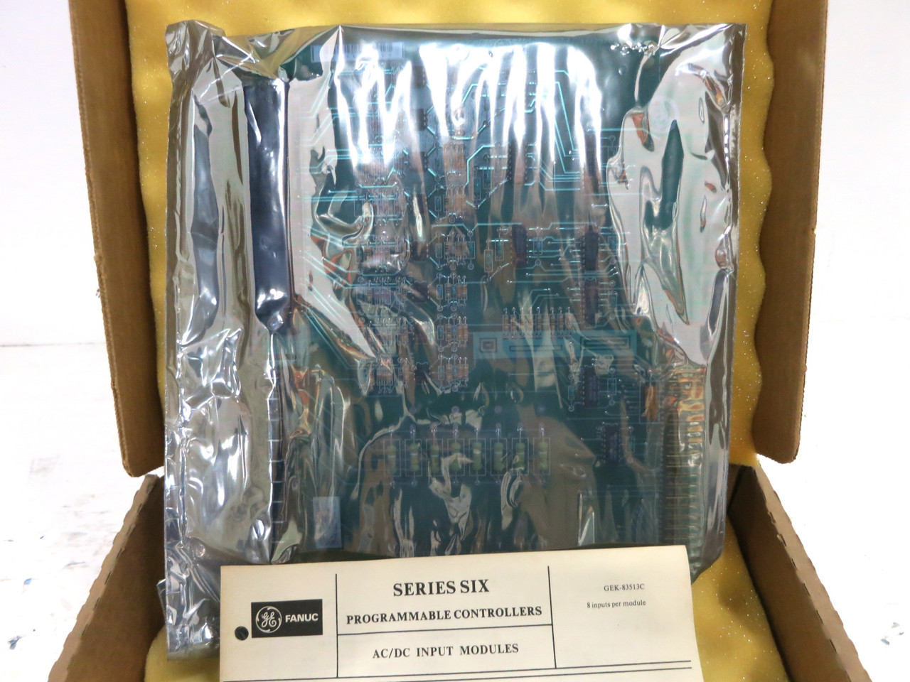 NEW GE Fanuc IC600BF804K 115V Input Module PLC Board Series Six IC600YB804 IC600 (DW2931-2)