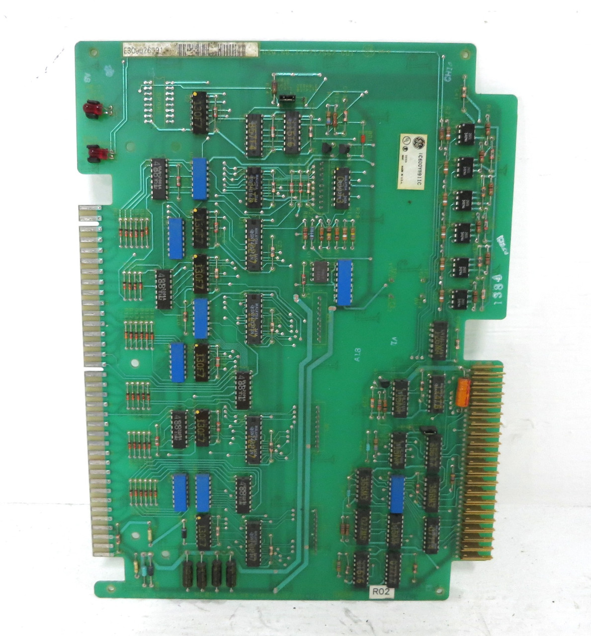 Image of GE Fanuc IC600YB911C 5 VTTL Output Module Series Six PLC Board IC600YB911