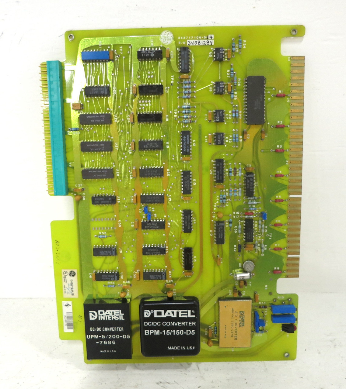 GE Fanuc IC600YB843B Analog Input Module Series Six PLC Board IC600YB843 (DW2955-2)