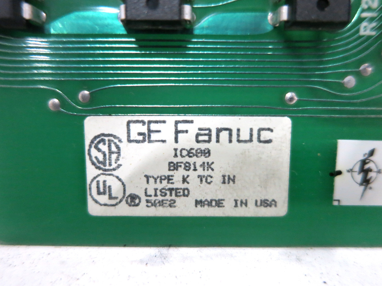 GE Fanuc IC600BF814K Thermocouple Input Module Series Six PLC Board IC600BF814 (DW2969-2)