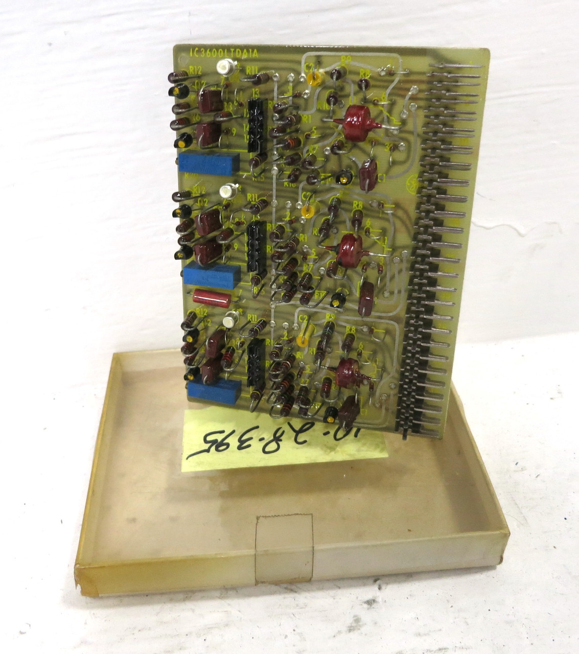 Image of NEW GE IC3600LTDA1A Mark I-II Turbine Control PLC Module Time Delay Board IC3600