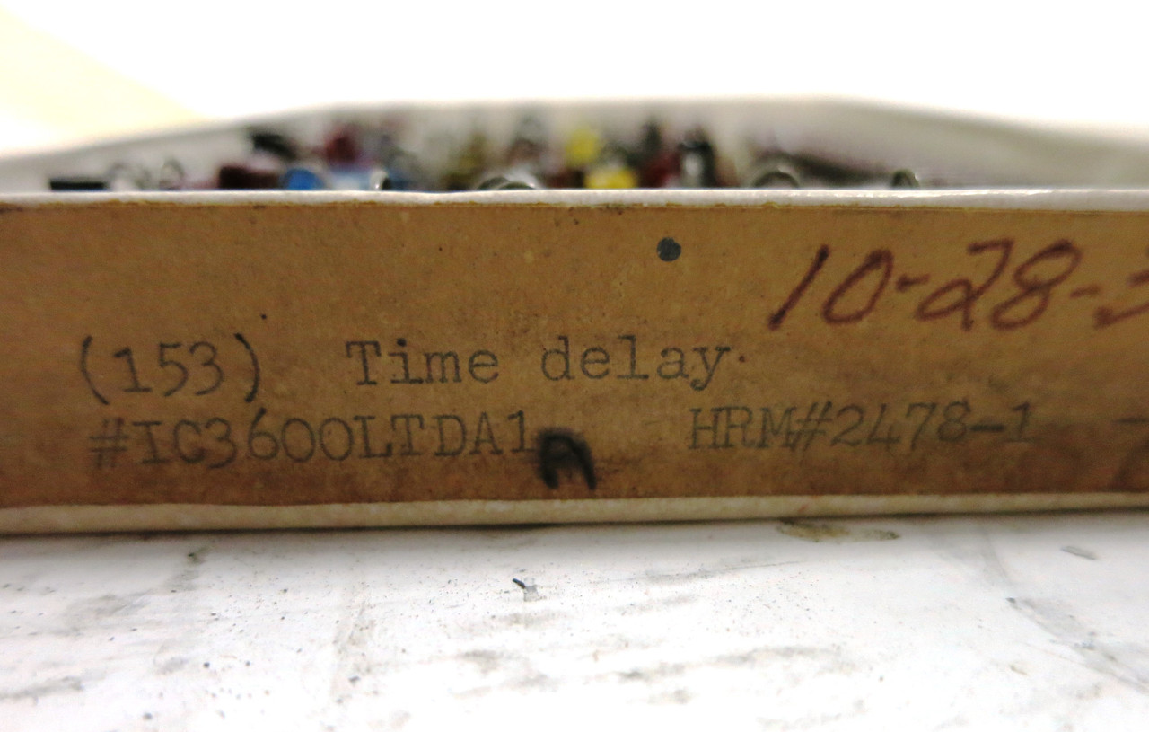 NEW GE IC3600LTDA1A Mark I-II Turbine Control PLC Module Time Delay Board IC3600 (DW2965-2)