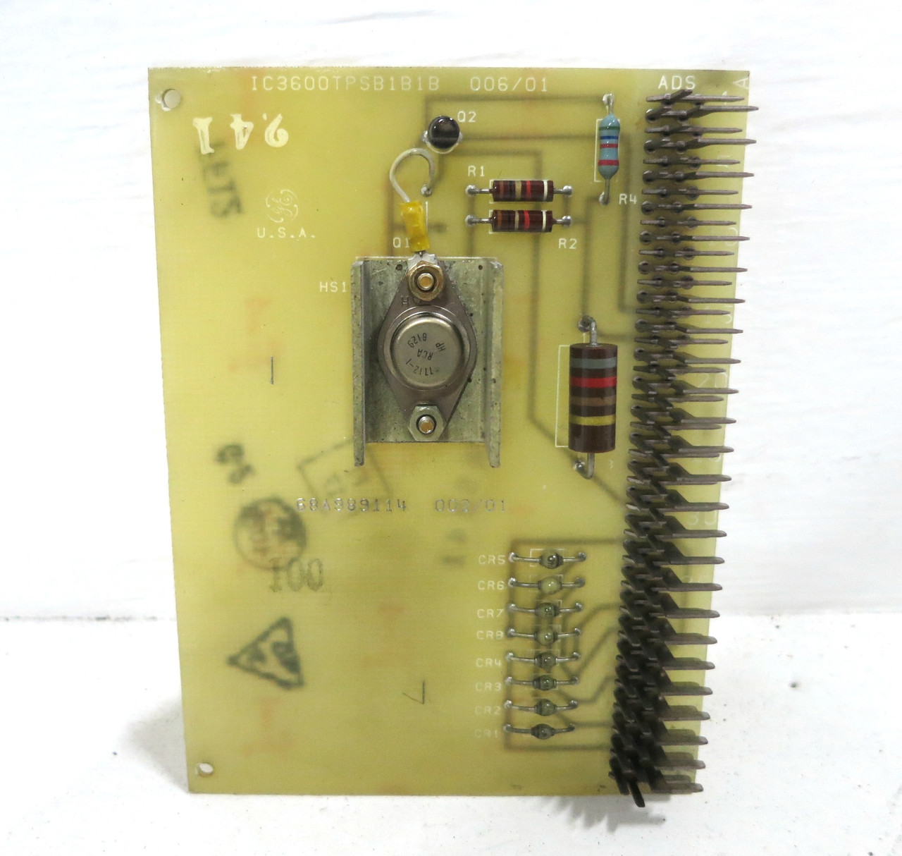 NEW GE IC3600TPSB1B1B Mark I-II Turbine Control PLC Power Supply Board IC3600 (DW2964-1)
