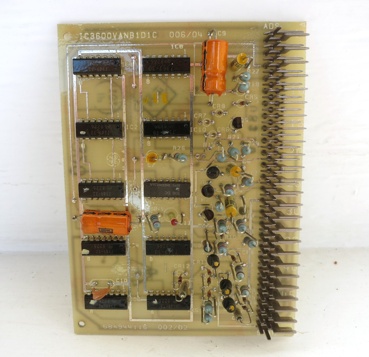 NEW GE IC3600VANB1D1C Mark I-II Turbine Control PLC Annunciator Board IC3600 (DW2973-1)
