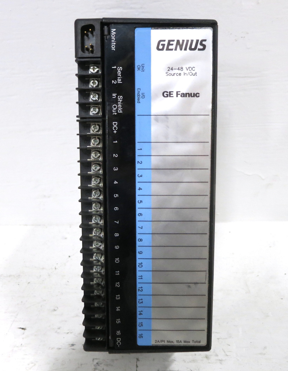 NEW GE Fanuc IC660ELD020C Genius 24/48Vdc Source In/Out IC660ELD020-C I/O PLC (DW2987-1)