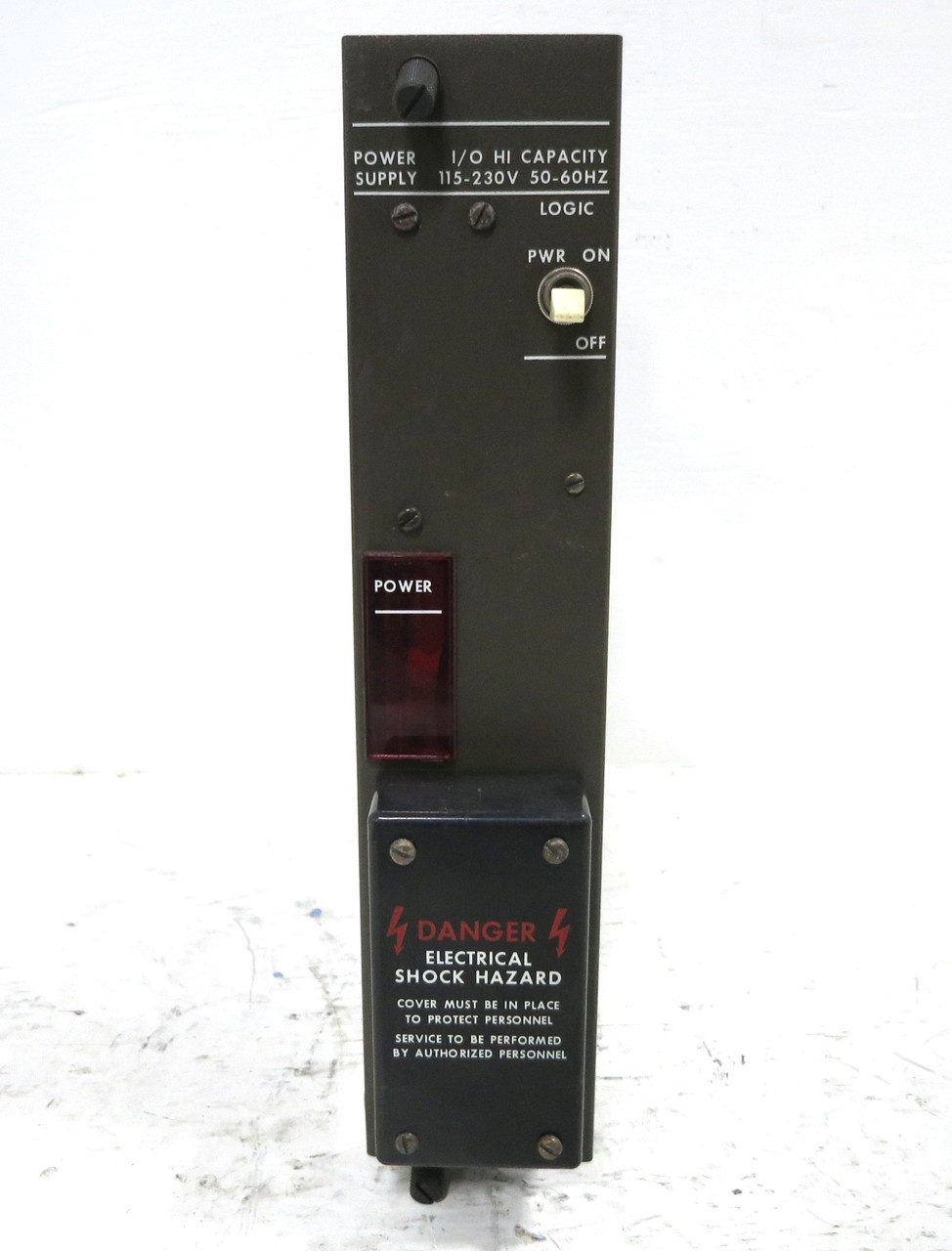 GE IC600PM503B Power Supply Series 6 Six Plus 6+ 115-230 VAC I/O Hi Cap Fanuc (DW2995-1)