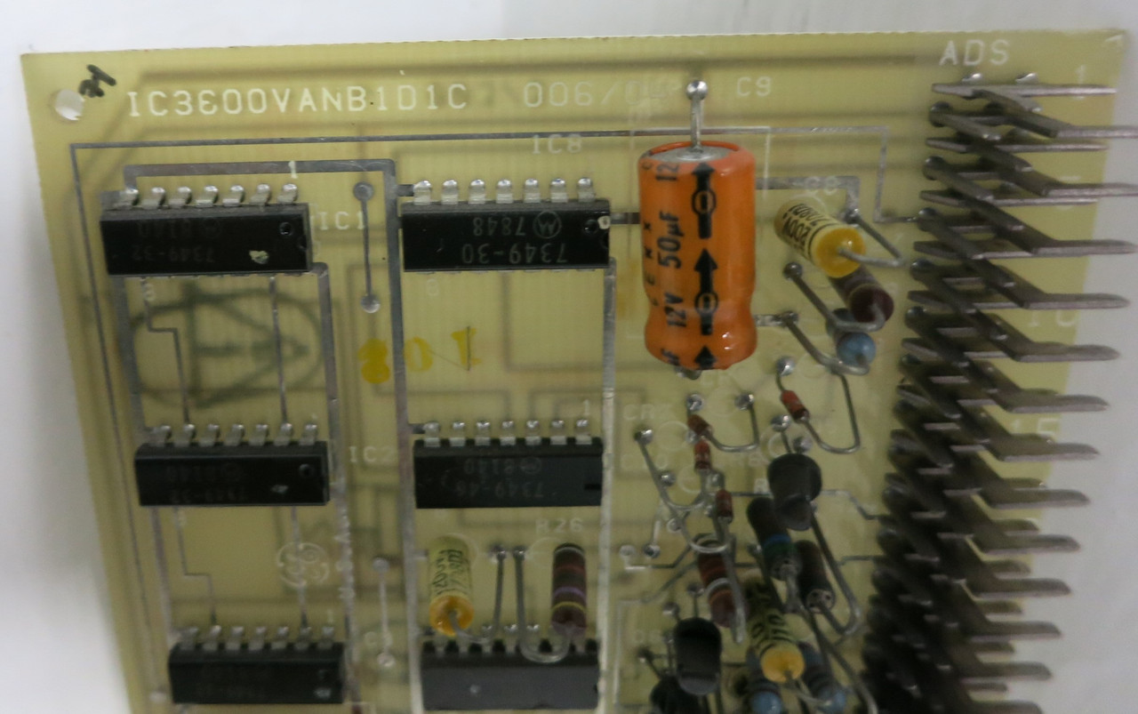 GE IC3800VANB1D1C Fanuc Control PLC Board Card 68A944116 General Electric (GA0474-2)