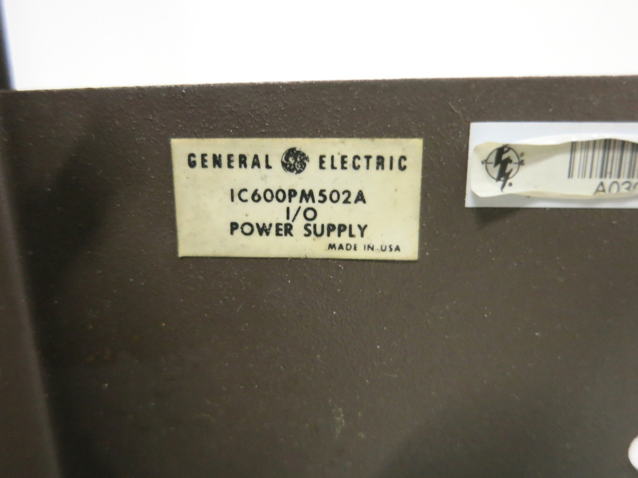 GE IC600PM502A Power Supply Series 6 Six Plus 6+ I/O Standard 115/230V Fanuc (DW3000-3)