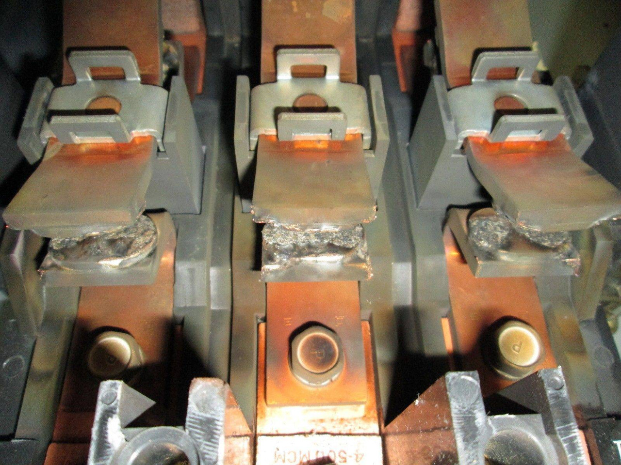 Square D Model 5 600A Breaker Size 5 Starter 50" MCC Bucket 600 Amp MHL36600 (EBI4450-1)