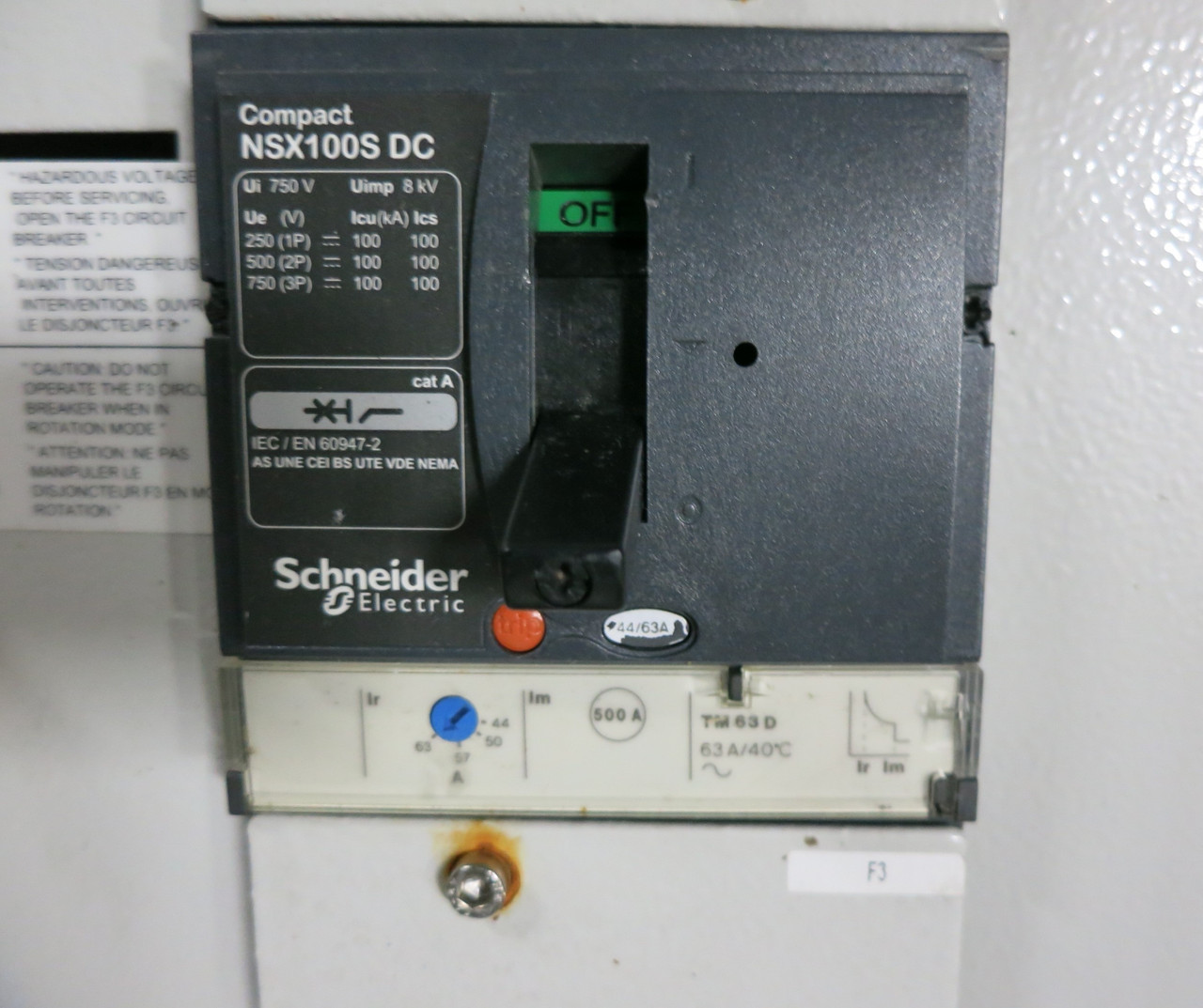 Schneider Power Battery Modul SWL750 Valve Regulated Lead Acid Battery w Breaker (GA0481-1)