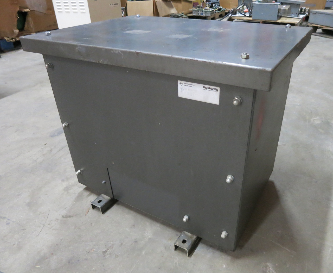Rohde 15 kVA 460 Delta Pri. to 460V Sec. 3PH Dry Type Transformer 301A47A60 15 (DW3061-1)