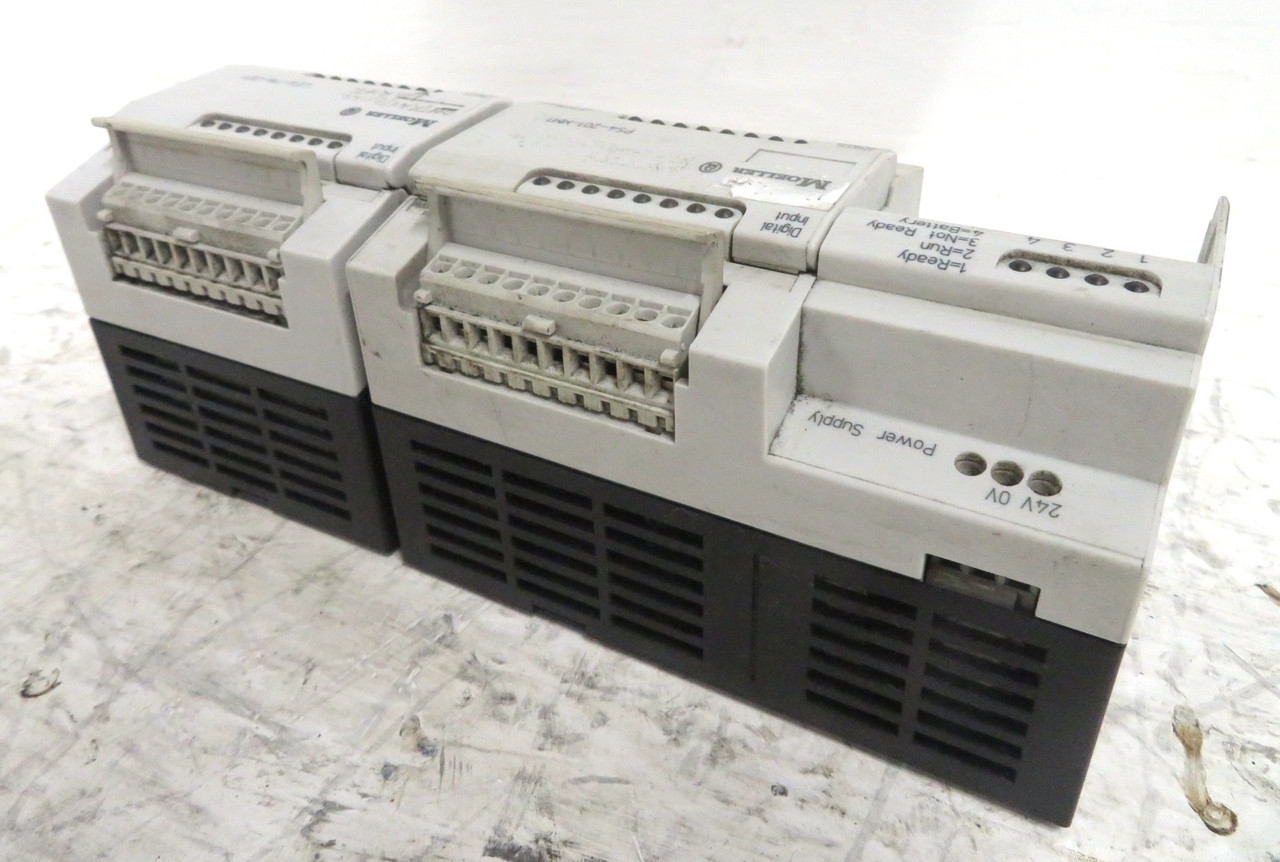 Moeller PS4-201-MM1 + LE4-116-DD1 Programmable Logic Controller Compact PLC (DW3140-25)