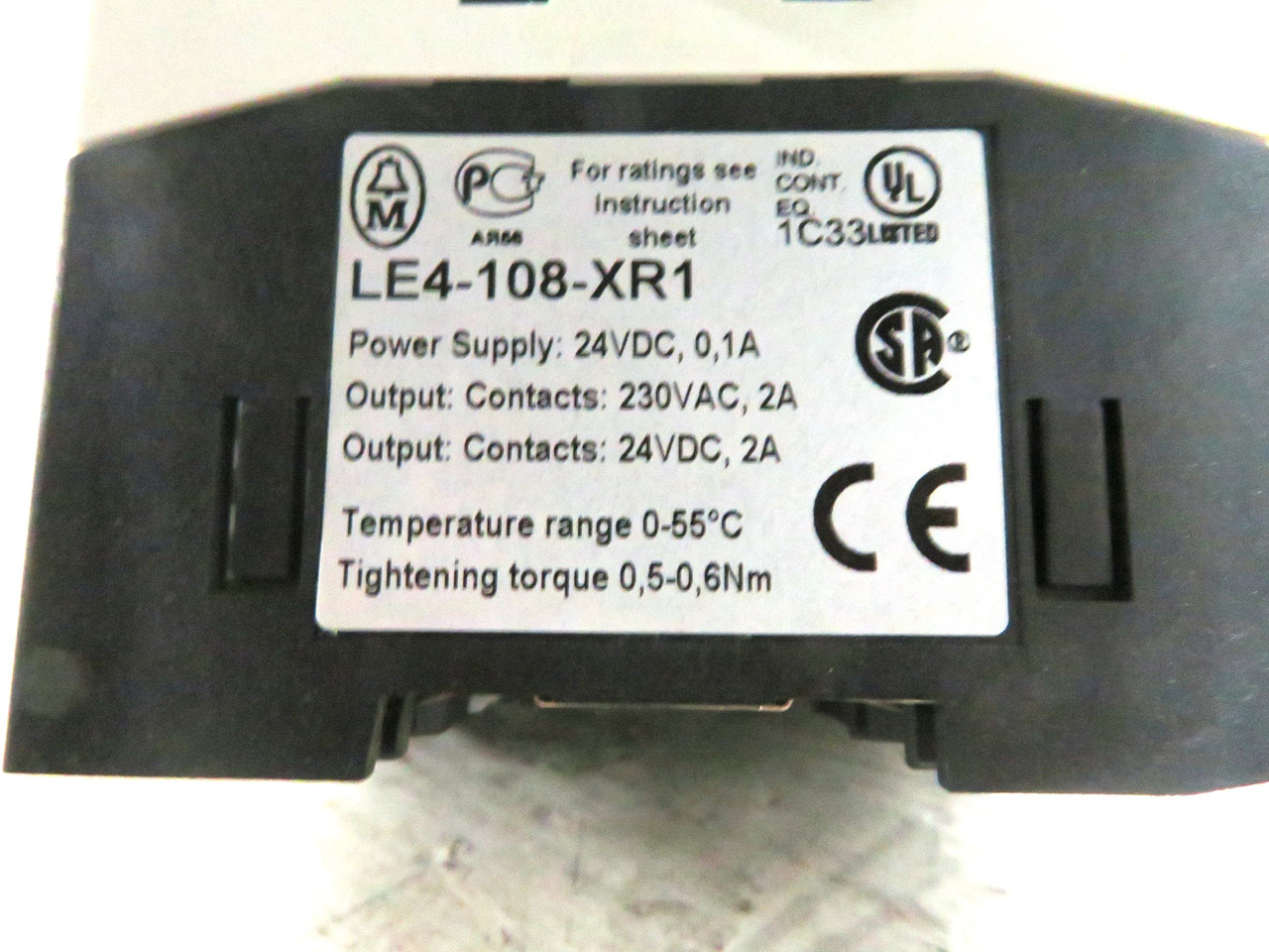 Moeller PS4-201-MM1 + LE4-501-BS1 + LE4-108-XR1 + LE4-116-DX1 Compact PLC Module (DW3143-6)