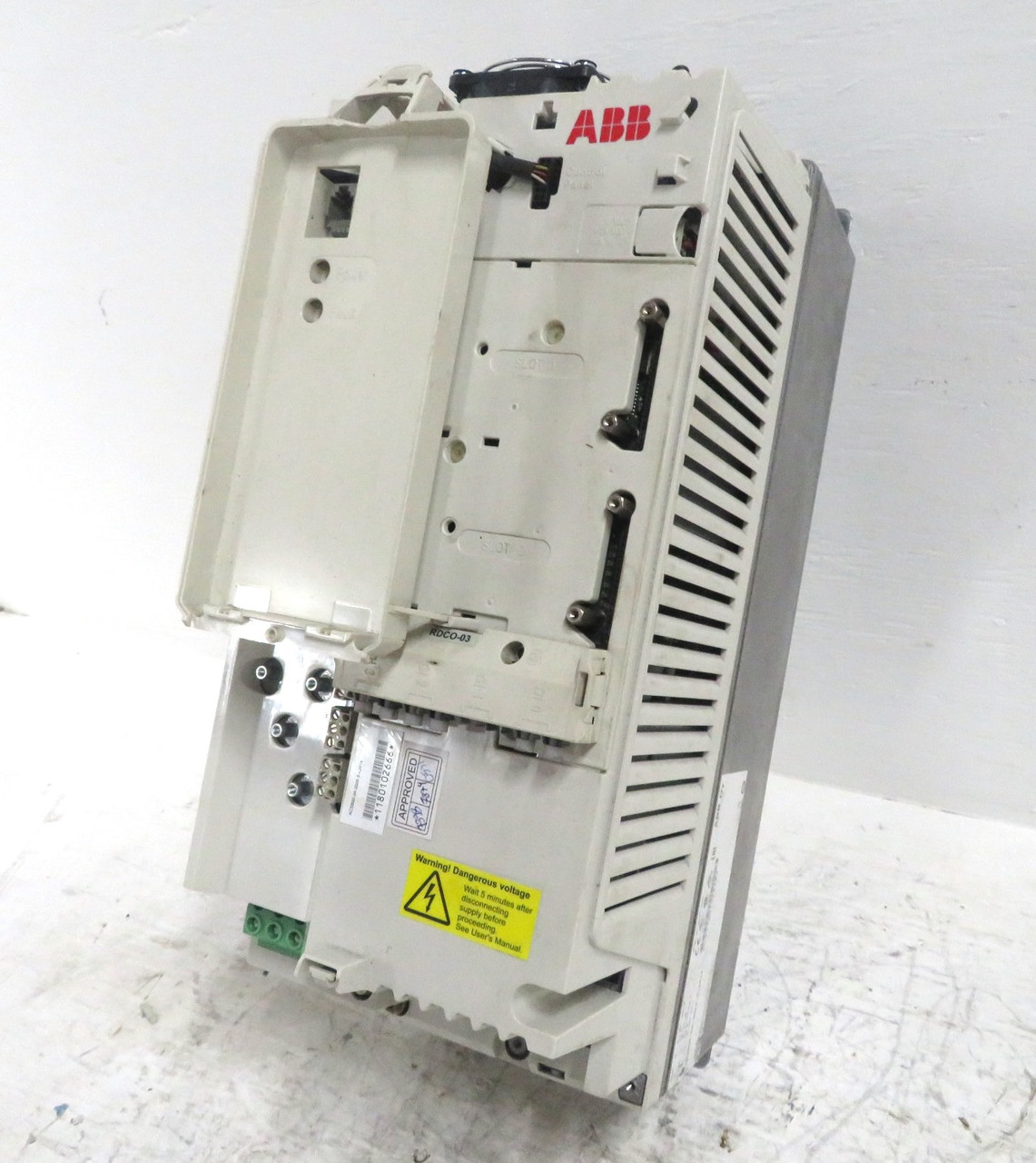 ABB ACS800-04-0025-5 25HP AC VS Drive 480V 34A 25 HP 18.5kW Hz Converter Oy (DW3139-1)