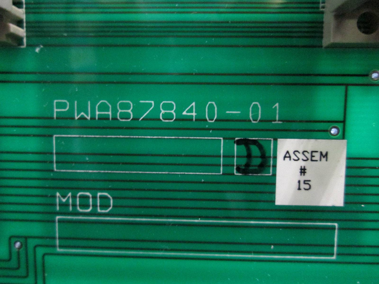 Bently Nevada 10 Slot Rack / Chassis 87840-01 3300/05-24 PLC Bentley PWA87840 (EBI0487-1)