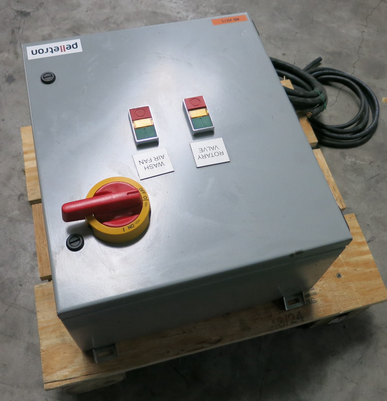 Pelletron Power Supply Enclosed Switch SDN 5-24-480 480V 380/500 3PH SCE-16148ELJ (GA0516-5)