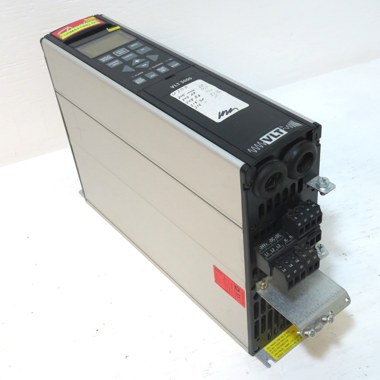 Danfoss VLT5000 4HP Variable Speed Drive VLT-5000 4 HP VLT5005 175Z0059 7.2A (DW3174-2)