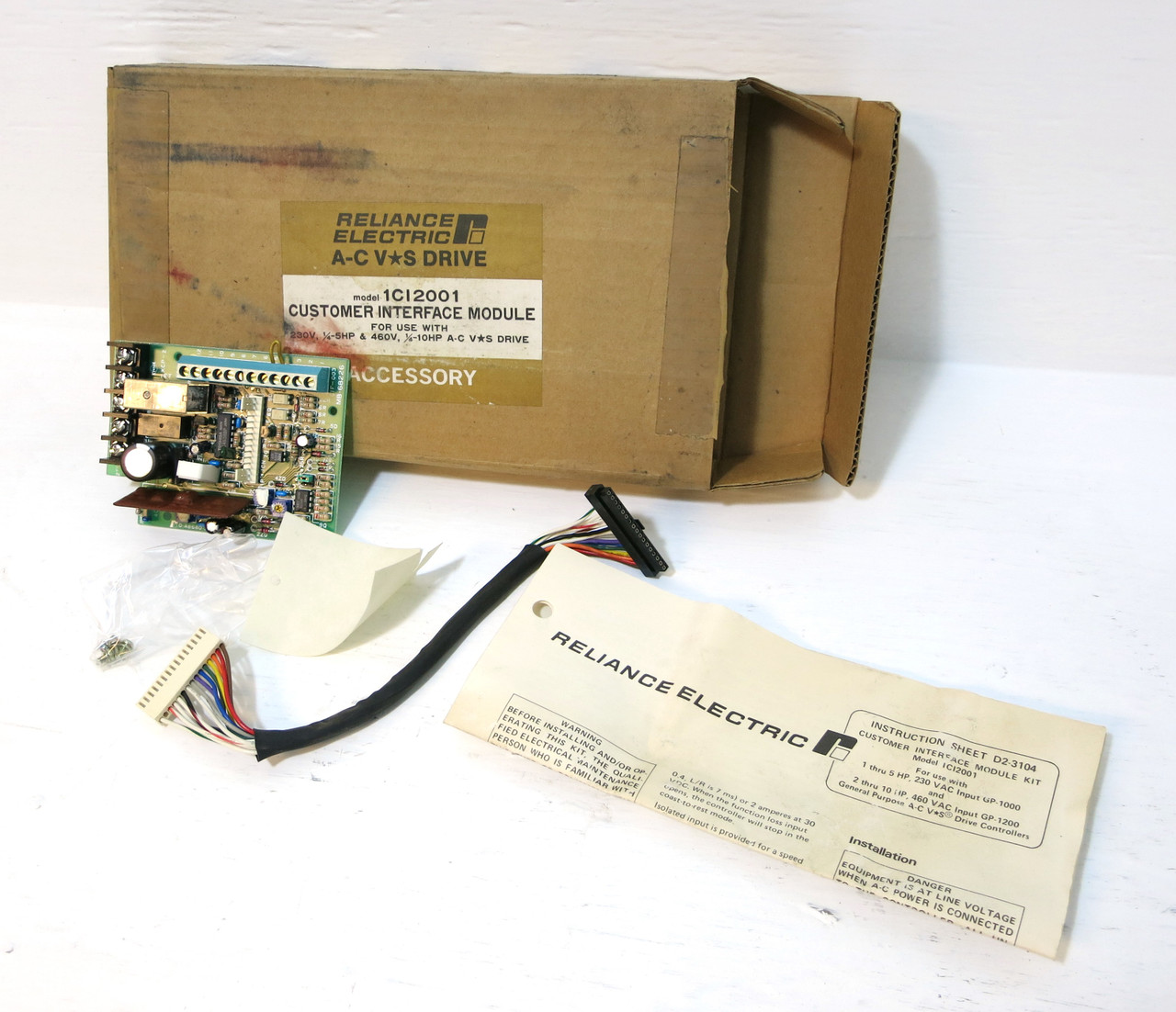 Image of NEW Reliance Electric 1CI2001 Interface Module 0-48680-300 MB-68226 Drive Board