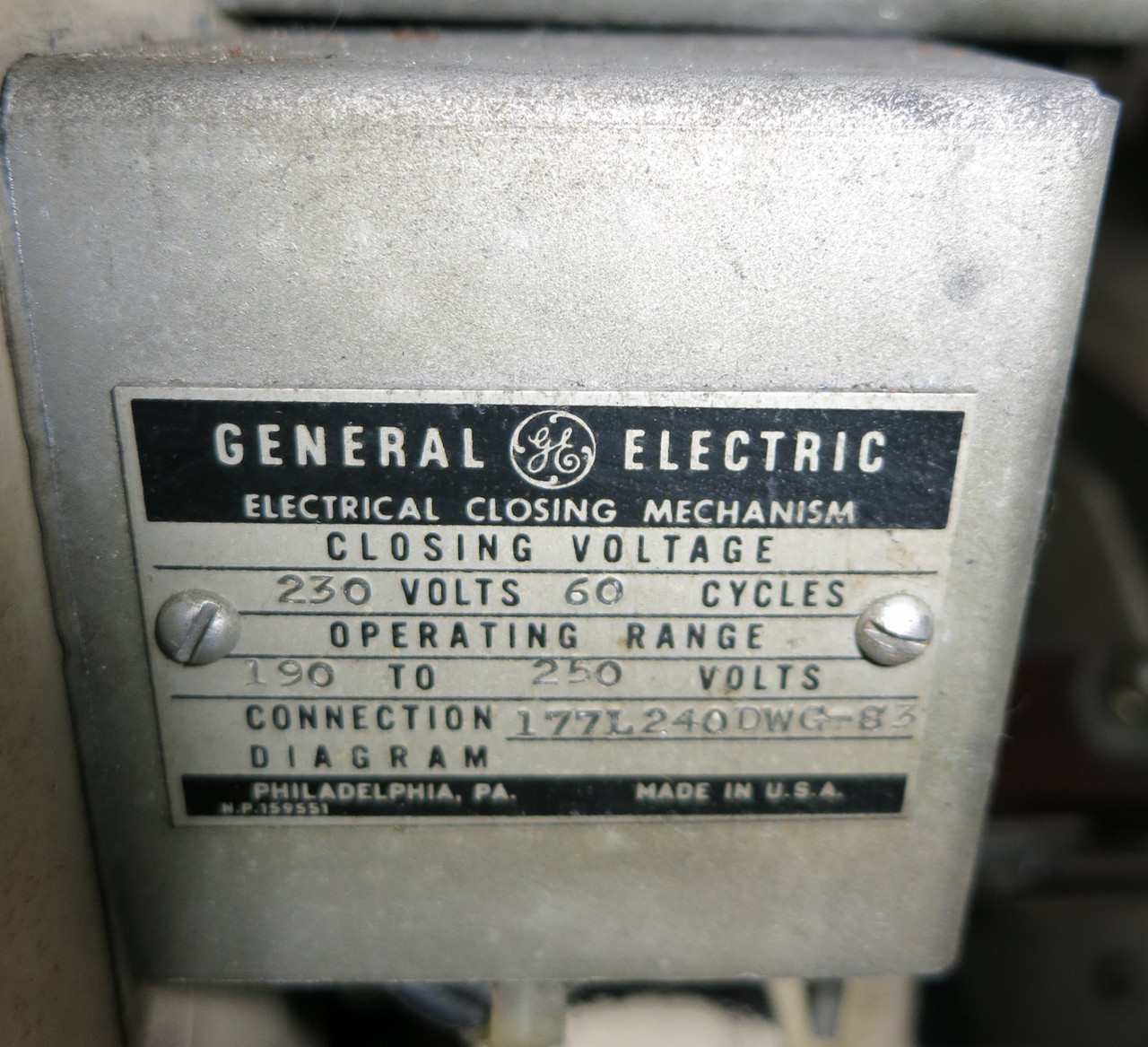 GE AK-3A-75 3000A w LSG Satin Trip EO General Electric Air Breaker Probe Shifted (GA0537-1)