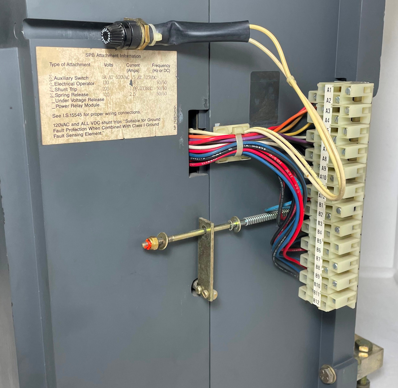 CH Westinghouse SPBNH 4000A EO Molded Case Switch w/ Shunt 3P 480/600V 4000 Amp (EM4164-2)