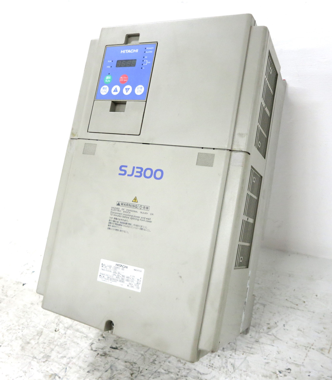 Image of Hitachi SJ300-150HFE-SD5 20 HP AC Transistor Inverter VS Drive 20HP 15kW 32A