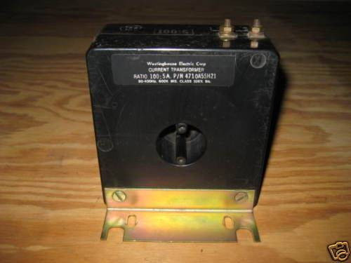 Westinghouse 4710A55H21 Current Transformer 100:5 A CT (EBI4975-1)