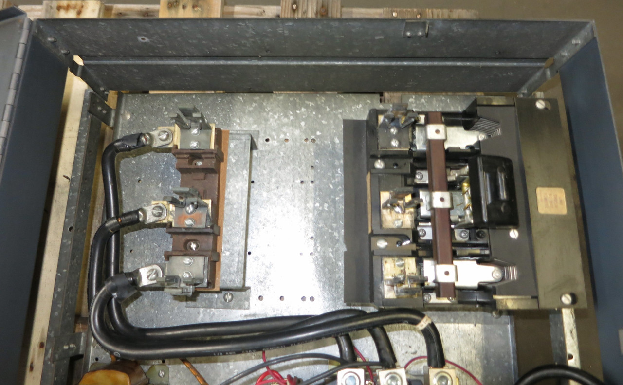 GE QMR Size 4 Fusible Combination Starter FVNR 177-55220 75 Amp w Benshaw RSC150 (GA0558-1)