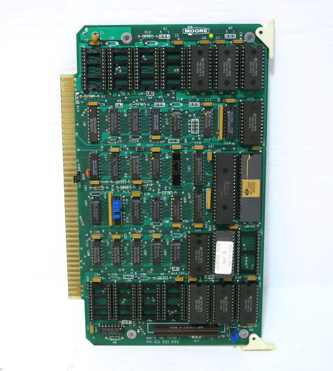 Image of Moore 15736-1 PC Board PLC Module PCB Card 15736-64 15227-229 157361