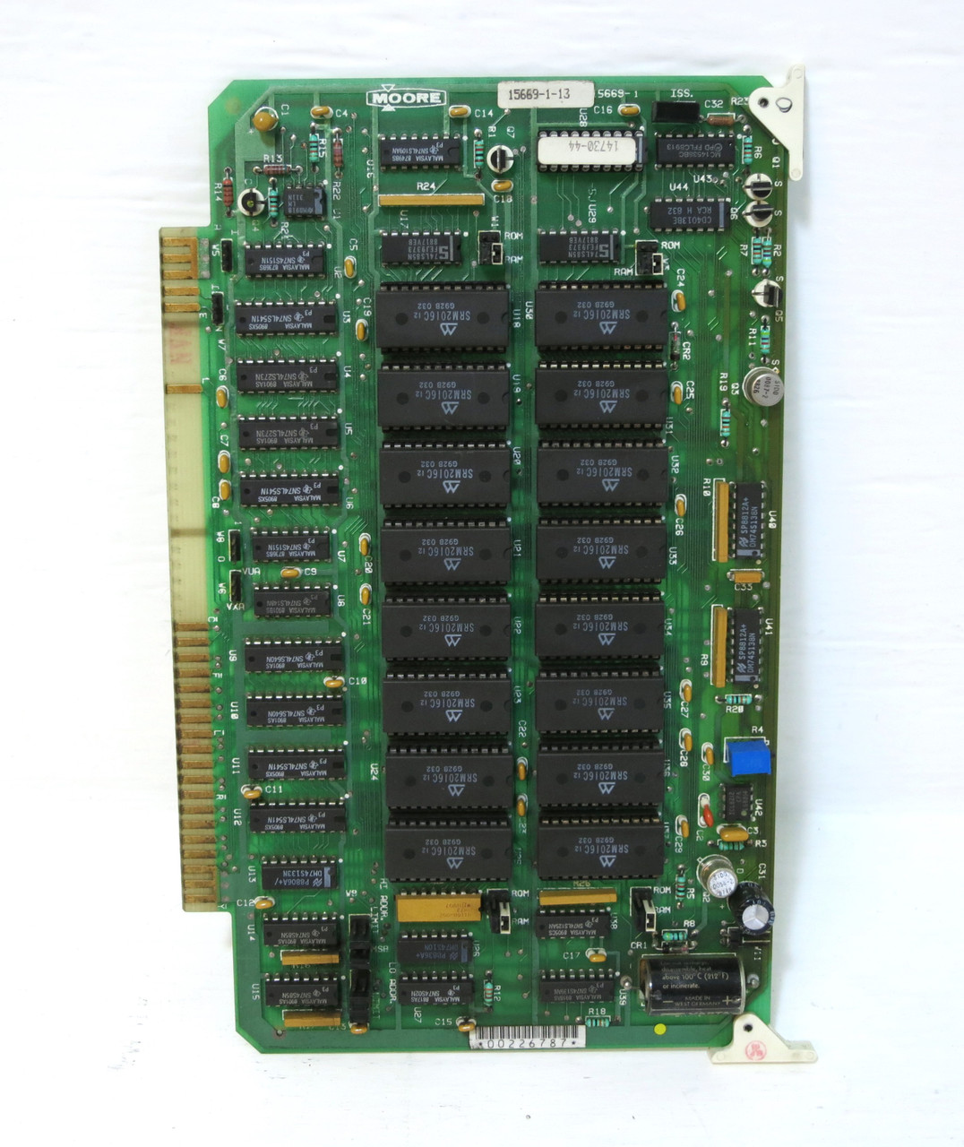 Image of Moore 15669-1-13 PC Board PLC Module PCB Card 15669-36-5 14730-44