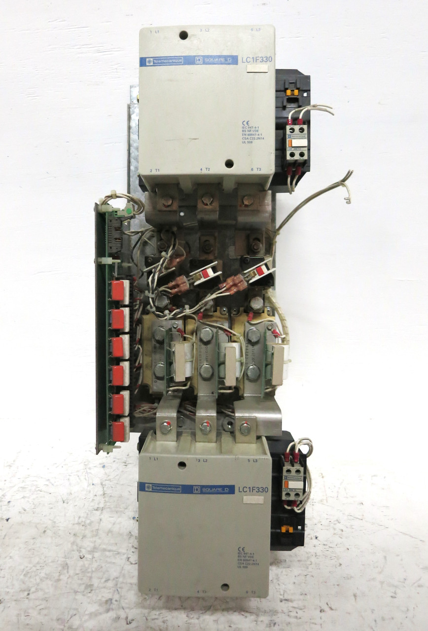 Liebert 02-790802-00 Gate Driver 2x LC1F330 Contactor UPS Module Emerson (DW3246-1)