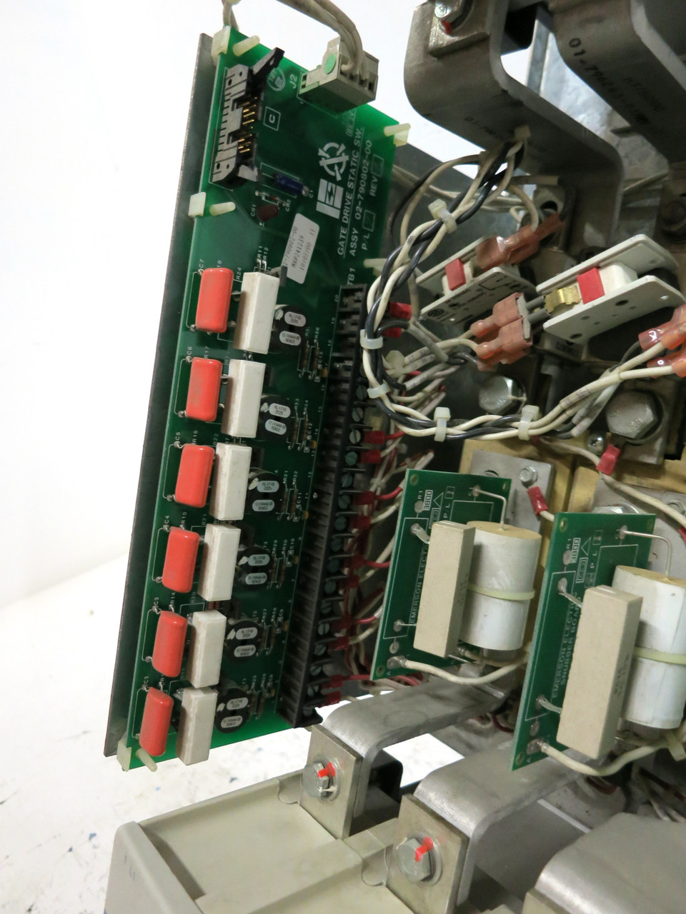 Liebert 02-790802-00 Gate Driver 2x LC1F330 Contactor UPS Module Emerson (DW3246-1)