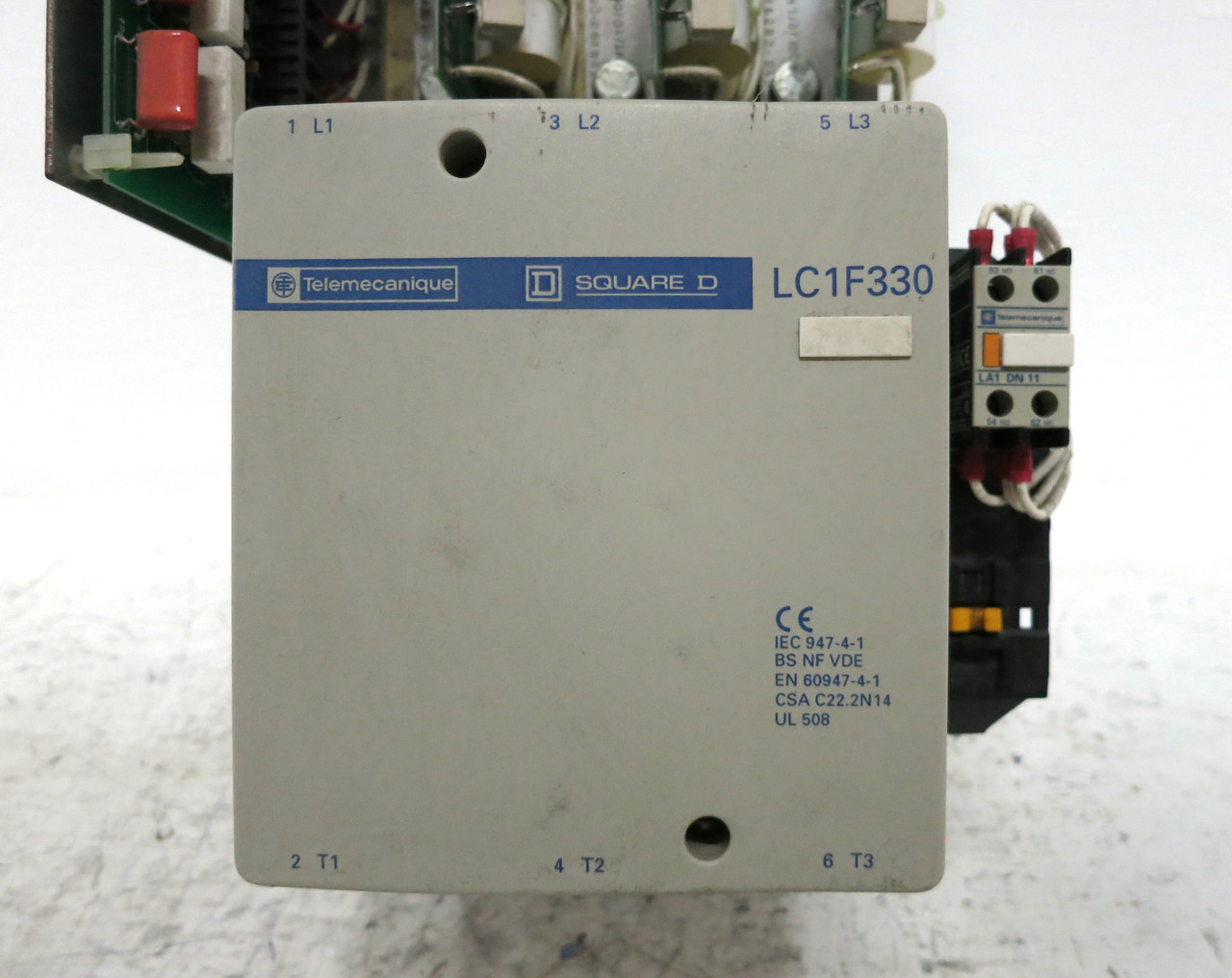 Liebert 02-790802-00 Gate Driver 2x LC1F330 Contactor UPS Module Emerson (DW3246-1)