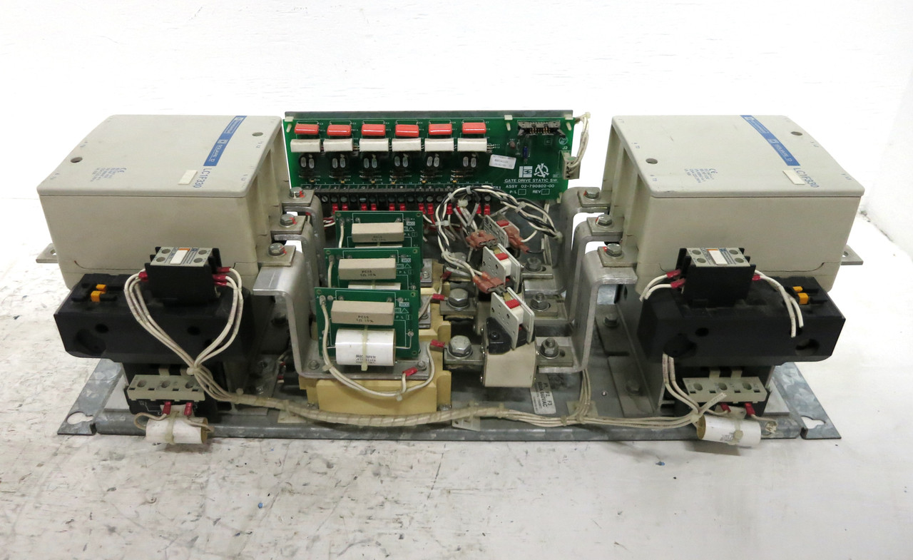 Liebert 02-790802-00 Gate Driver 2x LC1F330 Contactor UPS Module Emerson (DW3246-1)