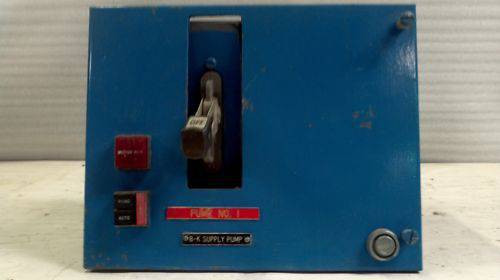 Cutler Hammer F10 Unitrol Size 1 Starter 7 Amp 12" MCC Breaker Bucket MCCB 7A (EBI4699-2)