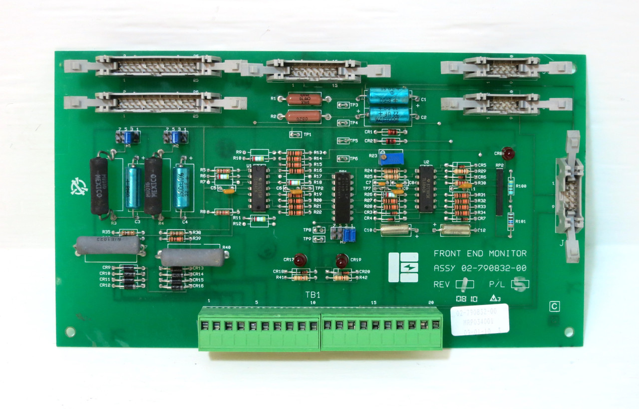 Image of Liebert Emerson 02-790832-00 Rev 1 Front End Monitor Board PLC UPS 0279083200