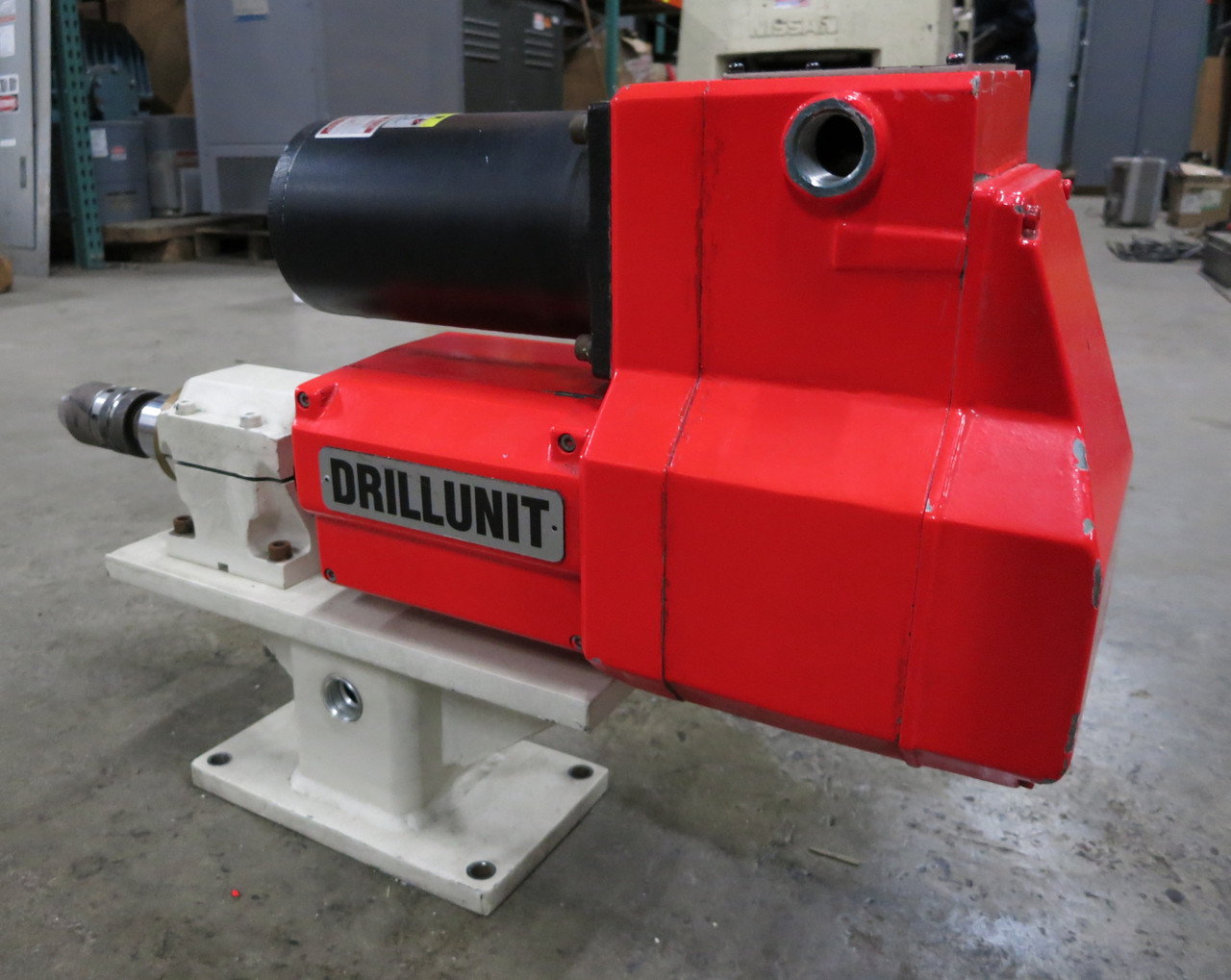 DrillUnit DUSDW-908 3.14in Stroke 900 RPM Tapping Unit 0.53 HP TEQ Motor 200V (DW3276-1)