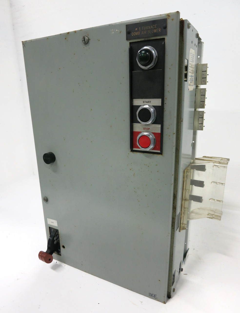 GE 8000 Size 3 Starter 60A Fusible 24" MCC Bucket 60 Amp Motor Control Unit Sz3 (DW3285-1)