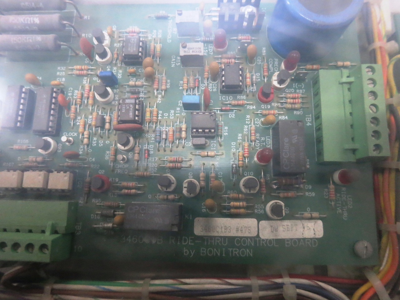 Bonitron M3460R-4A2-100A RideThru Voltage Regulator 460V M3460R4A2100A (DW3321-4)