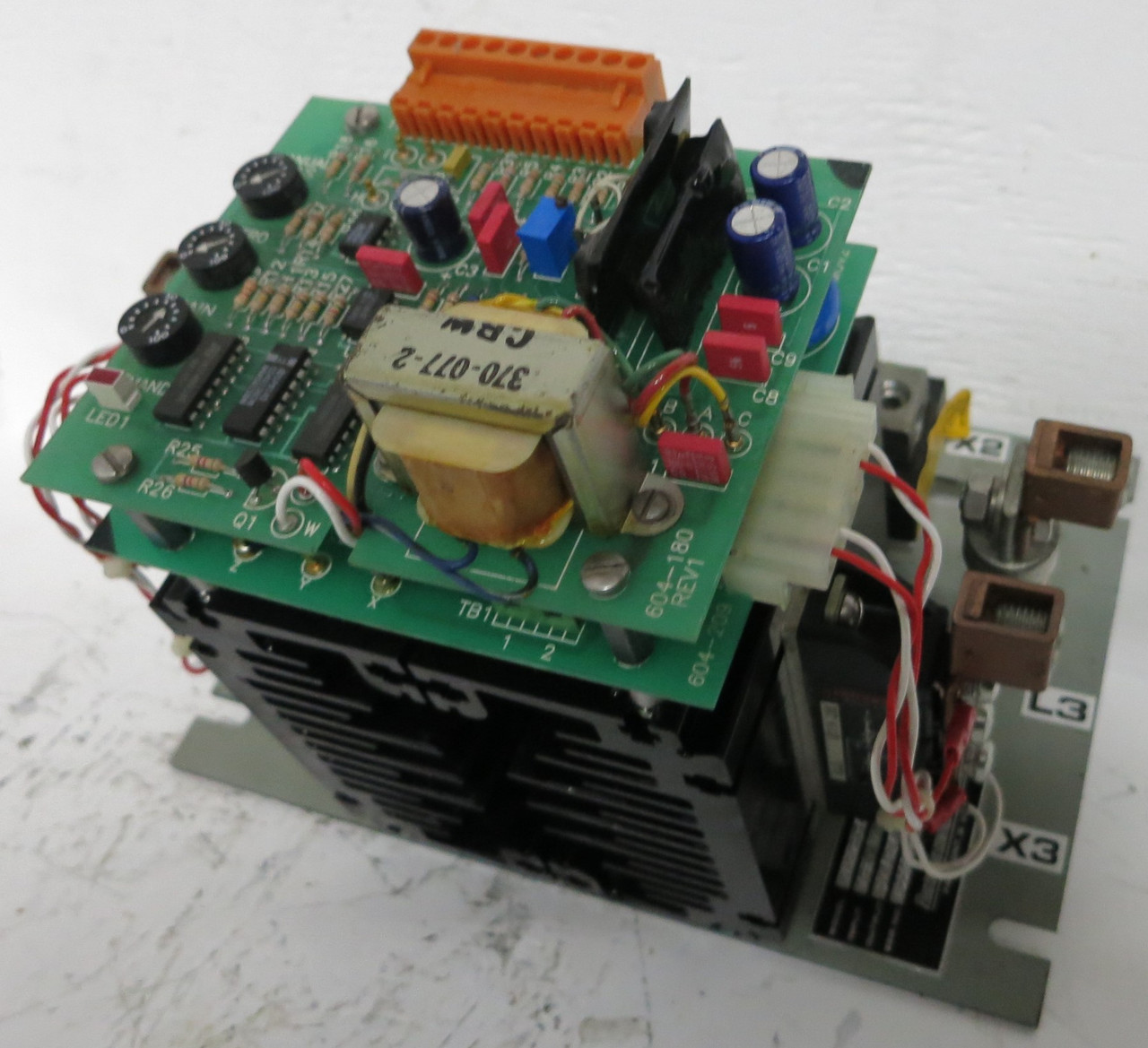 ECS Electronic Control Systems 7820-3-01-2-20-F301 Power Controller 604-180 (GA0595-1)