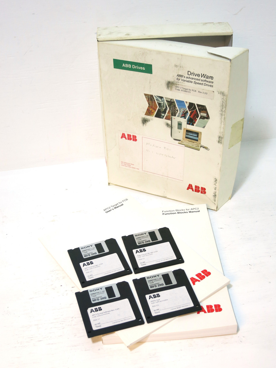 Image of ABB APC2 System Drive Tools Software AMT2 Function Blocks FCB Type Circuits APC