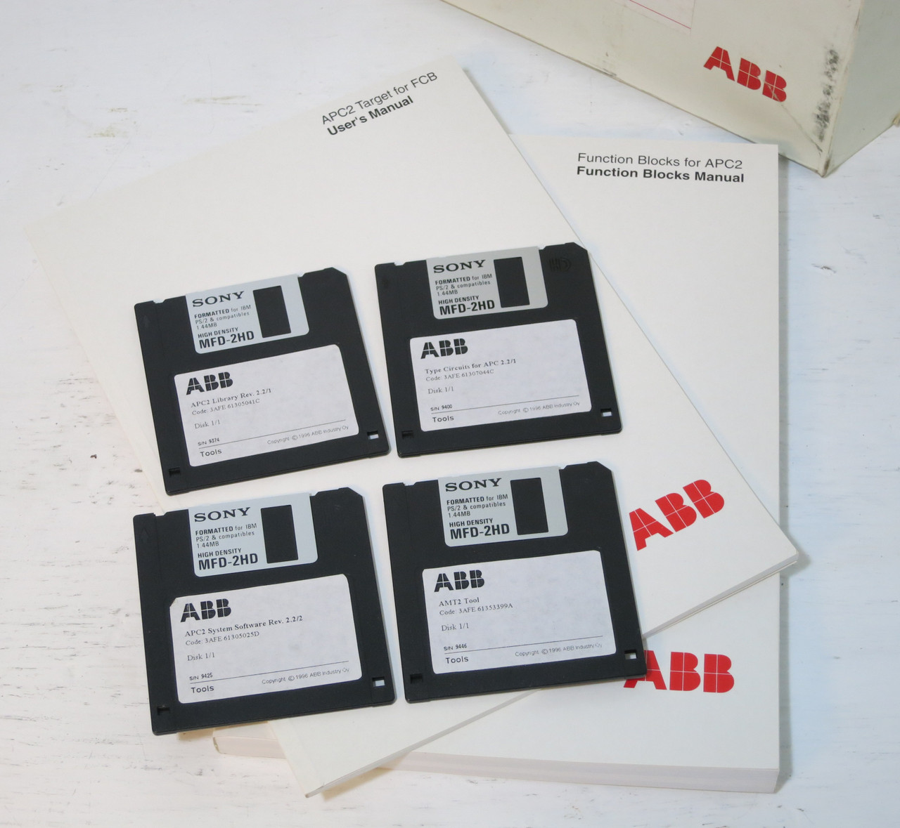 ABB APC2 System Drive Tools Software AMT2 Function Blocks FCB Type Circuits APC (DW3322-2)