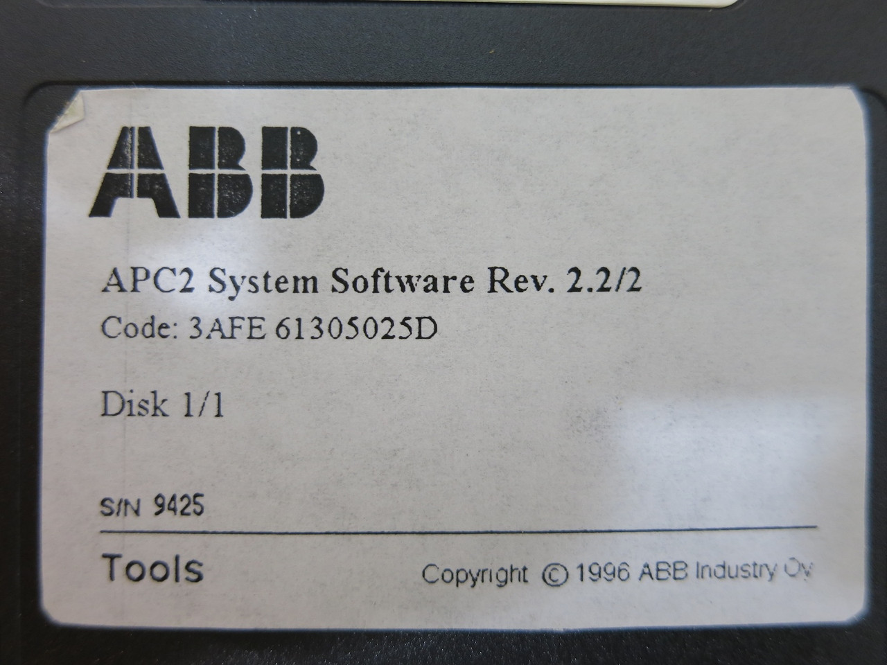 ABB APC2 System Drive Tools Software AMT2 Function Blocks FCB Type Circuits APC (DW3322-2)