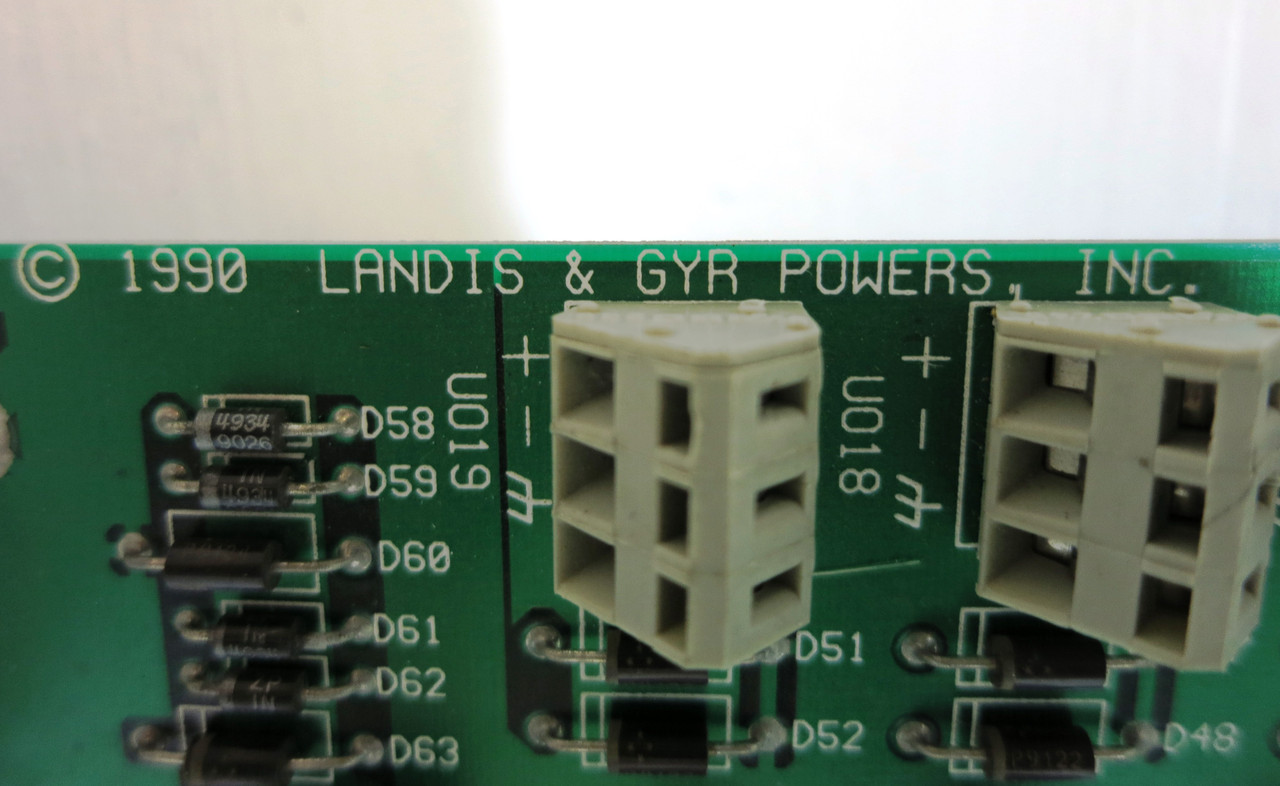 Landis & Gyr 544-305 System 600 BCS Control Board PLC Card 544-381 PCB 544305 (DW3325-1)