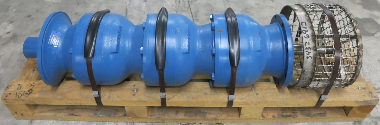 Goulds Pumps Turbine Pump Intermediate Bowls Model 11CHC w Basket Strainer (GA0597-2)
