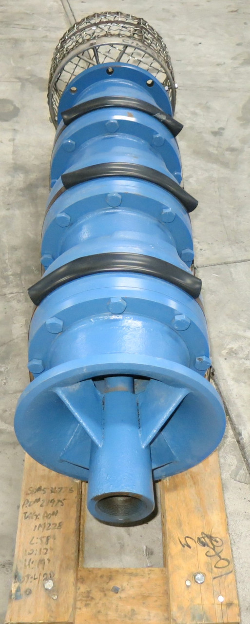 Goulds Pumps Turbine Pump Intermediate Bowls Model 11CHC w Basket Strainer (GA0597-2)