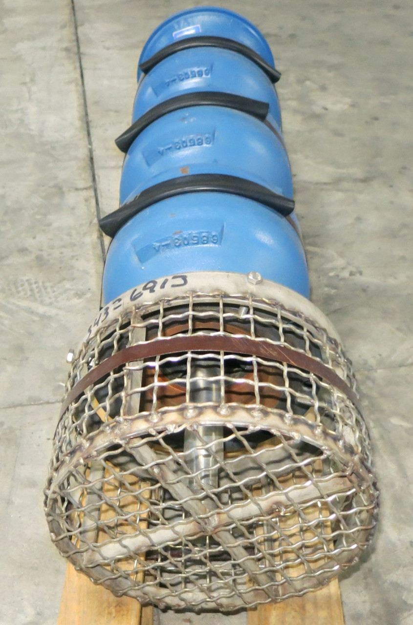 Goulds Pumps Turbine Pump Intermediate Bowls Model 11CHC w Basket Strainer (GA0597-2)