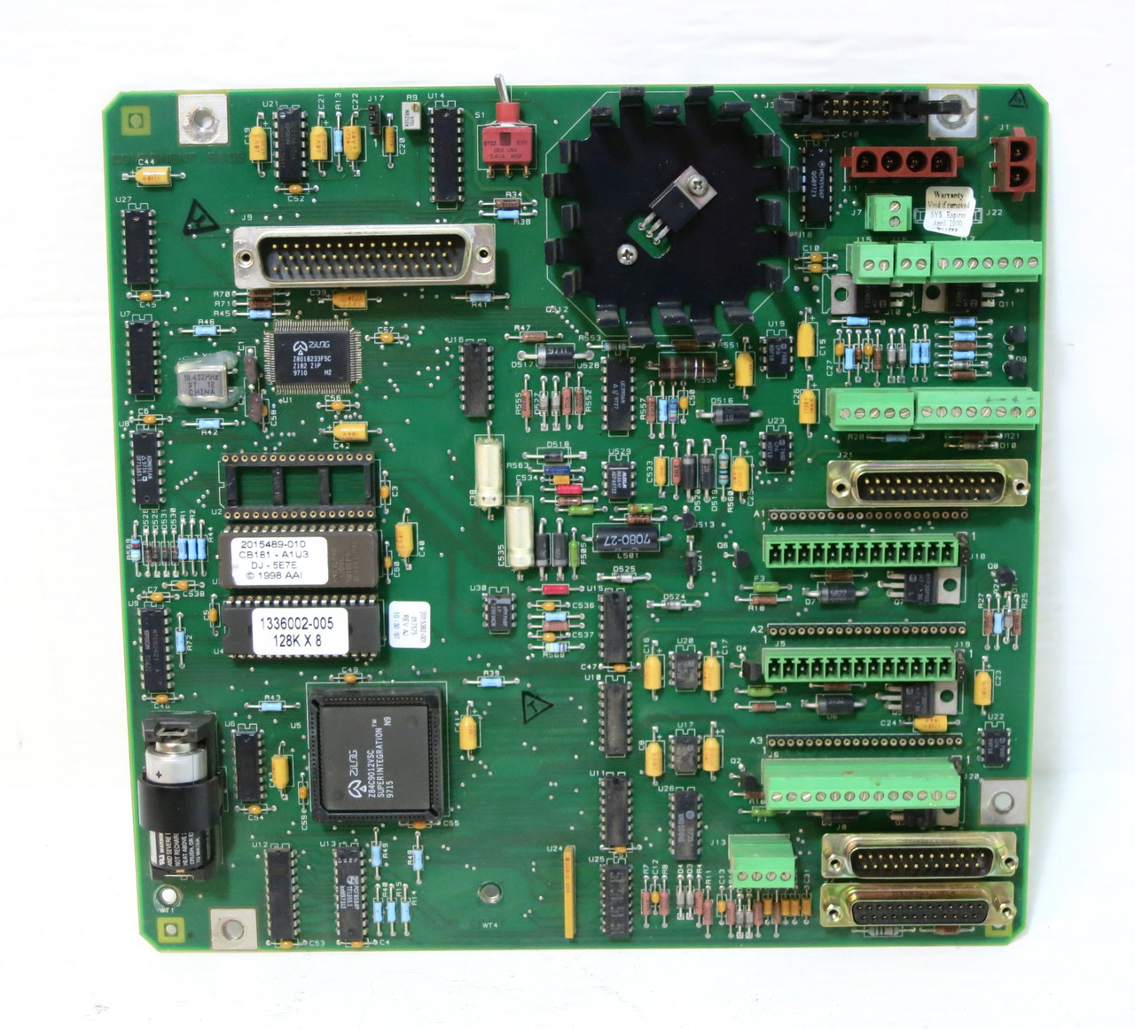 Image of AAI 2015382-001 Control Board PCB 2015383-002 Card PLC ABB TotalFlow